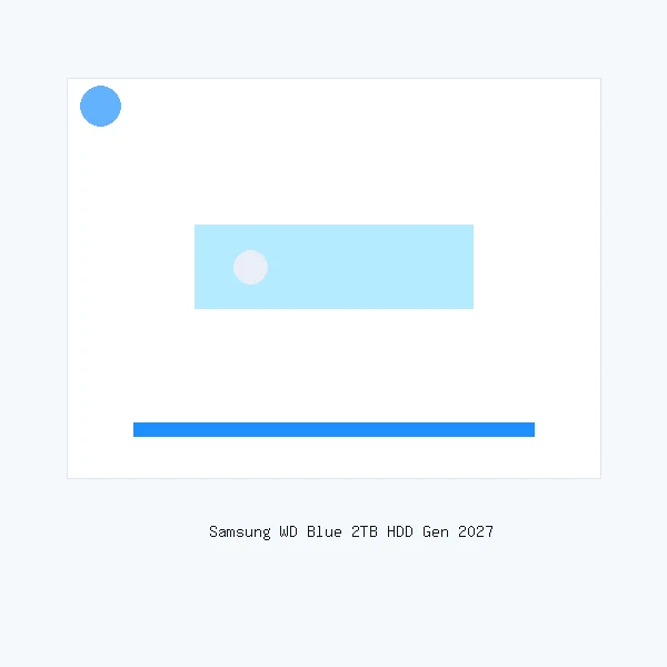 Samsung WD Blue 2TB HDD Gen 2027